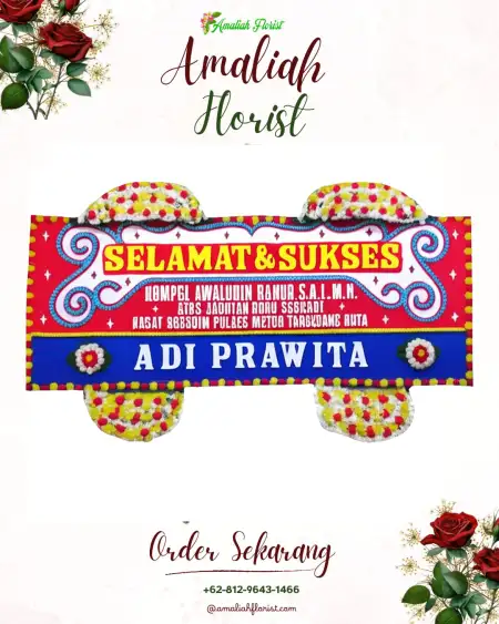 Papan Bunga Ucapan Selamat Ketewel